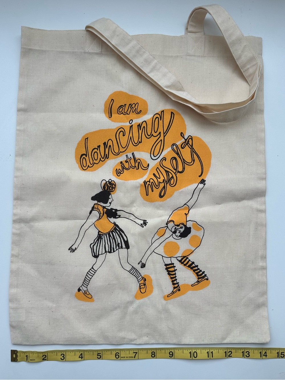 Limited Edition Canvas Dance Tote Bag